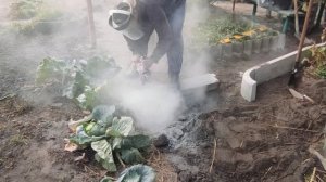 Как ровно отпилять бордюр