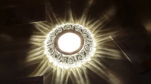 Точечный светильник с led подсветкой Светкомплект SVC 102 CL