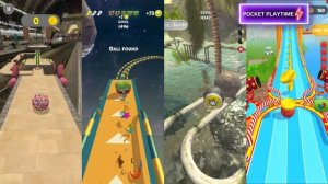Going Balls vs Action Balls vs Rollance vs Fast Ball Jump - All level gameplay Android, IOS