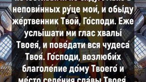 ЦЕРКОВНАЯ ВЫЧИТКА ОТ ЗЛА В ДОМЕ. Утренние молитвы на день. Слава Богу за все даяния