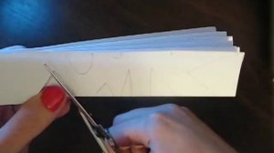 СНЕЖИНКА объемная  Снежинка -веер 3D Paper Snowflake Tutorial