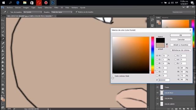 Como crear una caricatura con una foto personal.|Photoshop|Parte-2| 2018 смотреть онлайн