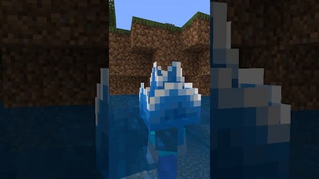 Realistic Water Splash Animation For Minecraft #shorts смотреть онлайн