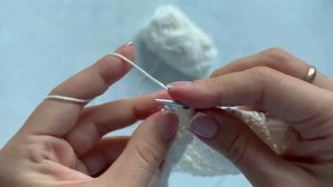 Горизонтальные ажурные дорожки спицами. Просто и красиво!