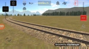 Train and rail yard simulator неуправляемый поезд