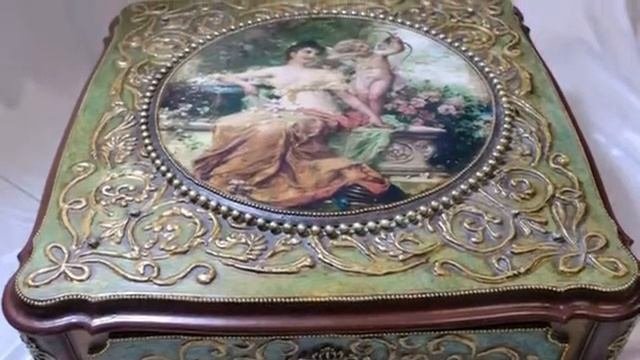#декупаж #азбукарукоделия  Азбука рукоделия.  Декупаж