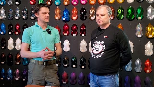 Эффектные краски Классификация пигментов часть 2 смотреть онлайн