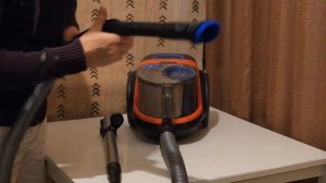 Распаковка и тест пылесоса без мешка PHILIPS PowerPro Compact FC9351
