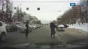 В Иванове автомобиль сбил пешехода