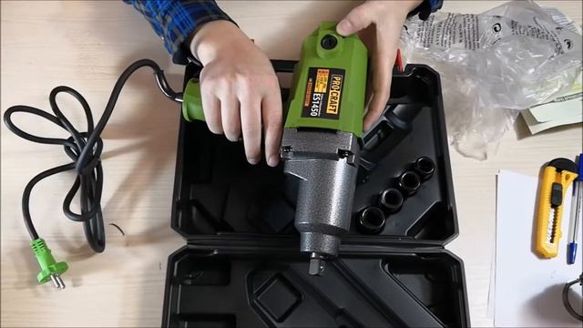 Электрический гайковерт Procraft ES1450 смотреть онлайн