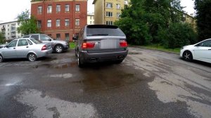 Выхлоп на bmw x5 e53 4.8