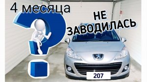 Диагностика Peugeot 207, не запускается.