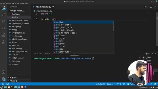 Python Tutorial For Beginners (Free Course) | Inbuilt modules in python | #16 | Entri Elevate Hindi