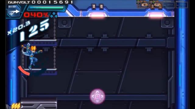 Azure Striker Gunvolt Ep 2 - Super Anime Mode смотреть онлайн