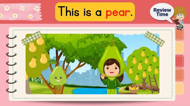 Learn to Read - 005  Fruits | English Reading Practice | Simple sentences | Learn English for kids