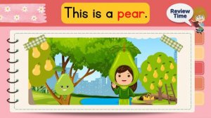 Learn to Read - 005  Fruits | English Reading Practice | Simple sentences | Learn English for kids