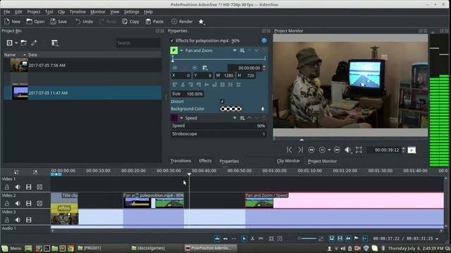 KdenLive video editor for linux Mint & Ubuntu etc tutorial смотреть онлайн