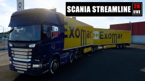Scania Streamline l - Euro Truck Simulator 2 (ETS) | Thrustmaster T300 GT