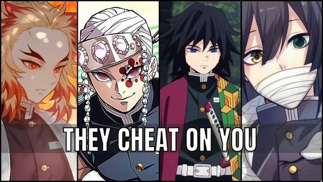 How you react to them cheating - Demon slayer x Listener ASMR смотреть онлайн