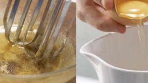 Манник на сковороде. Пирог с ревенем.