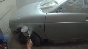 ОКРАСКА КУЗОВА LADA PRIORA.СНЕЖНАЯ КОРОЛЕВА