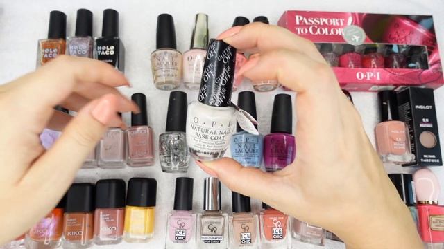 ЛАКИ ДЛЯ НОГТЕЙ | Моя коллекция смотреть онлайн