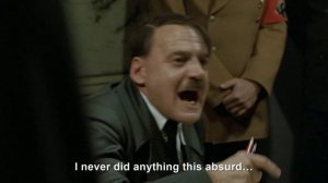 Hitler gets interrupted by Pink Guy/Filthy Frank