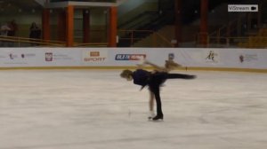 Evelina POKRASNETEVA Ilya MAKAROV Mentor Torun Cup 2019 FD