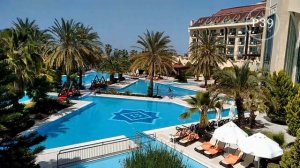 Nashira Resort 5 Соргун, Турция обзор территории, пляжа и аквапарка