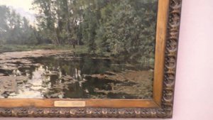 Обзор картины В. Серова - "Заросший пруд", художник Ревякин. Москва, Третьяковская галерея