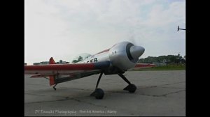 III Małopolski Piknik Lotniczy (2006) - Jurgis Kairys, Juka Experimental (Su-26), dźwięk silnika
