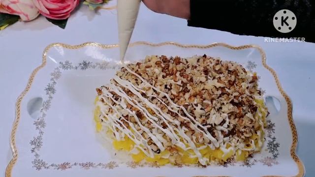 Вам Придется Отбиваться от Гостей!Салат "АНАНАС"! Влюбляешься в него, как только ПОПРОБУЕШЬ! смотреть онлайн