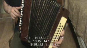 Калины куст разбор нот в цифрах