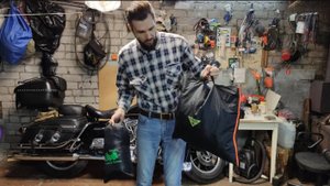 Чехол для хранения мотоцикла-мечты Harley-Davidson FLHRCI 1997