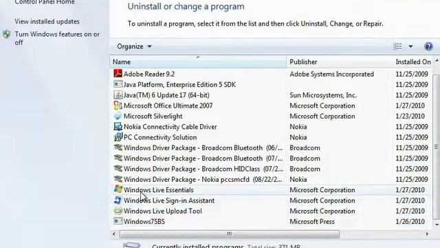 Working With Programs: Removing Programs смотреть онлайн
