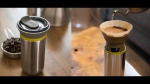 Mini Machine a Cafe Portable - Découvrez WACACO Cuppamoka Cafetiere