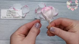 DIY /MK РОЗОЧКИ из ФОАМИРАНА???Просто и Красиво?Flowers from Foamiran