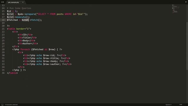 PHP PDO Crash Course смотреть онлайн