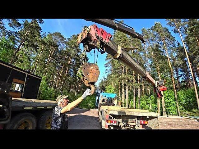 Загрузил оторванную стрелу в кузов манипулятору.КОНЕЦ ИСТОРИИ смотреть онлайн