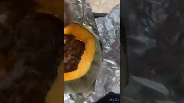 Тыквенная запеканка с тефтелями в духовке смотреть онлайн