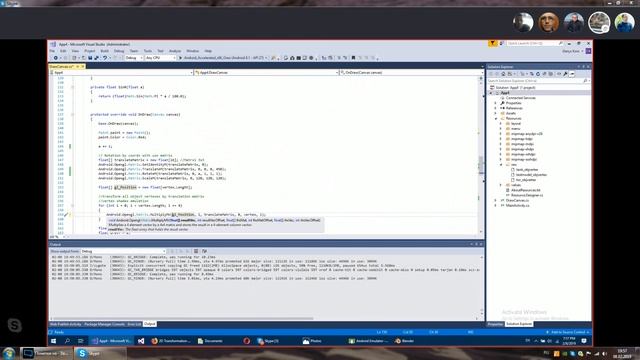 C# Xamarin Android Lesson 12 - Software 3D (no OpenGL)