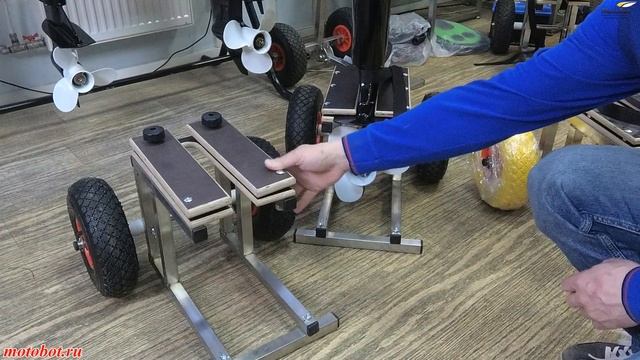 Тележка для перевозки и хранения лодочного мотора