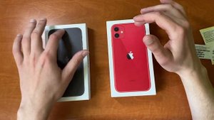 Коробка iPhone 11 с AliExpress. Отличие от оригинала.