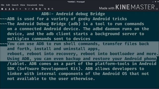 What is Android Debug Bridge (ADB) & how to install it in Kali Linux and windows in BENGALI смотреть онлайн