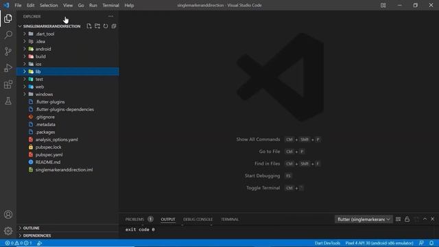 Google Map in Flutter with Custom  Marker and direction with InfoWindow flutter tutorial  in Hindi