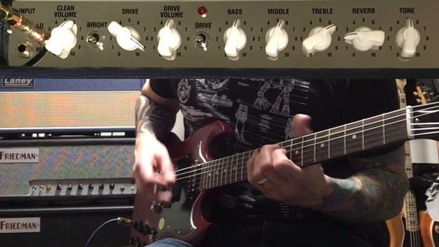 2016 Gibson SG Faded Unbox and Demo (Marshall DSL20H & Laney Lionheart 20h) смотреть онлайн