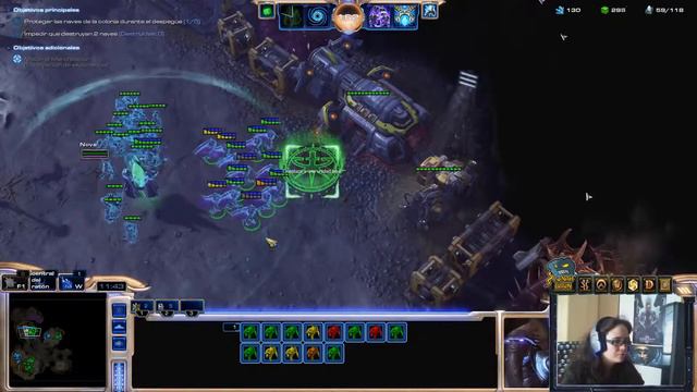 Starcraft 2 - Enseñando y comentando comandante Vorazun смотреть онлайн