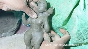 Hanuman ji ka Murti making ||How to make Bajrangbali idol at home @MirtshilpalayfurnitureGShil