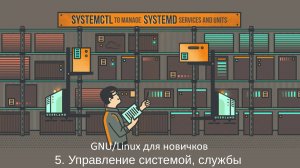 GNU/Linux для новичков - #5 Управление системой, службы