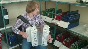 Гармонь "Заказная Г-2" Соль мажор с баритоном